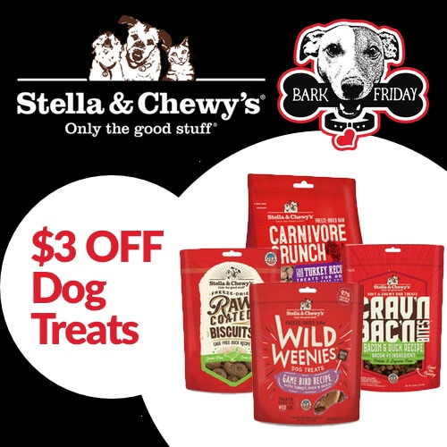 Stella & Chewy's $3 off Dog Treats