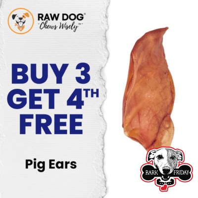 Buy 3 Pig Ears, Get 1 FREE!