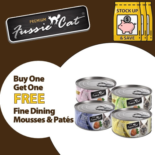 Fussie Cat Buy 1 Get 1 Free Fine Dining Mousses and Pates