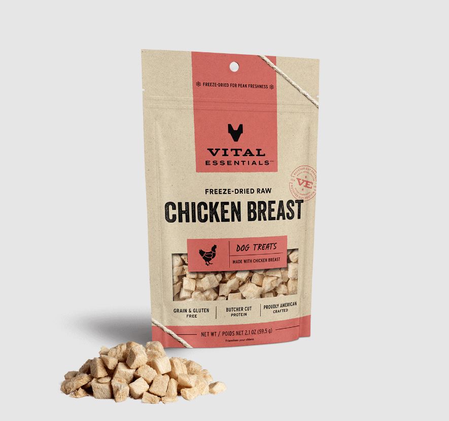 Freeze-Dried Chicken Breast, 2.1oz-Vital Essentials-