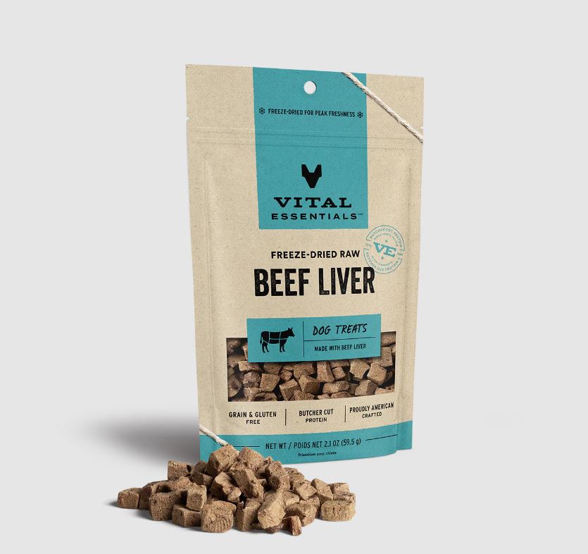 Freeze-Dried Beef Liver, 2.1oz-Vital Essentials-