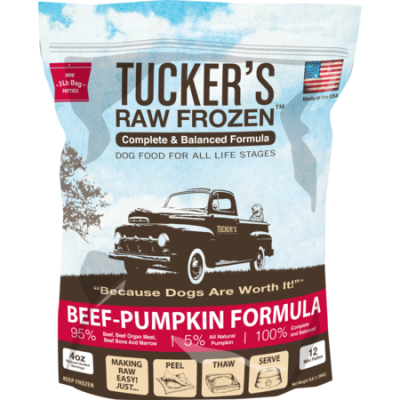 Tucker's Frozen, Beef & Pumpkin