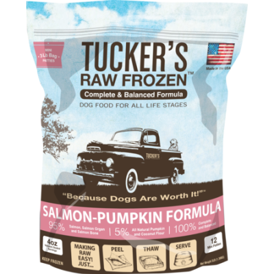 Tucker's Frozen, Salmon & Pumpkin