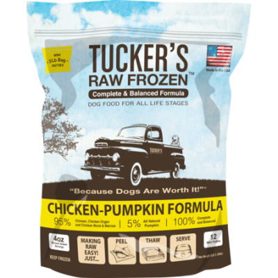 Tucker's Frozen, Chicken & Pumpkin
