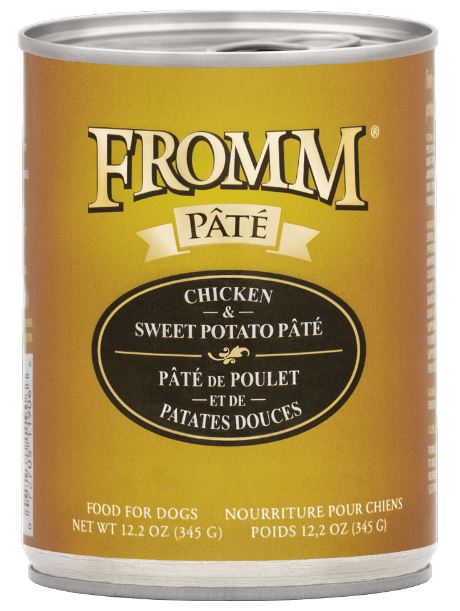 Fromm Dog Pate Chicken & Sweet Potato Recipe