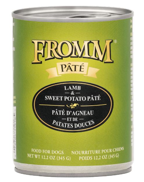 Fromm Dog Pate Lamb & Sweet Potato Recipe