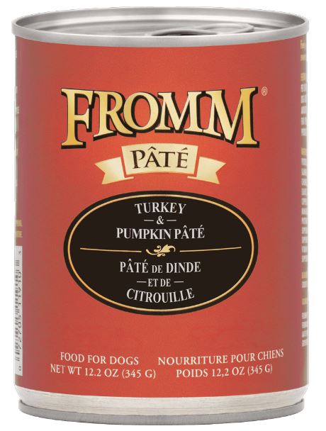 Fromm Dog Pate Turkey & Pumpkin Recipe