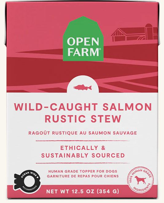 Open Farm Dog Wild-Caught Salmon Rustic Stew