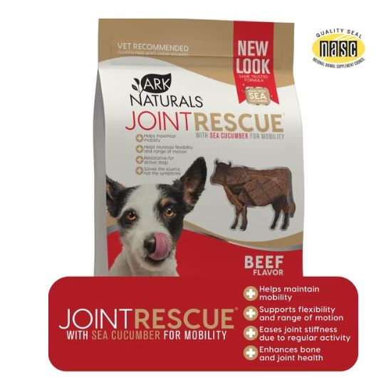 Ark Naturals Joint Rescue Soft Chew, 9 oz, Beef