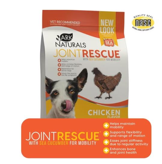 Ark Naturals Joint Rescue Soft Chew, 9 oz, Chicken