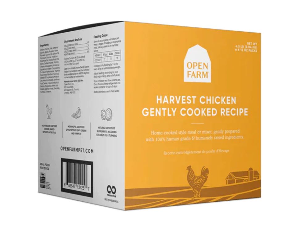 Open Farm Gently Cooked for Dogs, 96oz Box