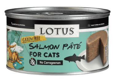 Lotus Cat Paté-Grain-Free Salmon Recipe