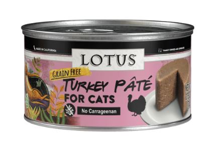 Lotus Cat Pate Turkey and Vegetable Recipe