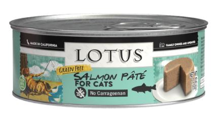 Lotus Cat Paté-Grain-Free Salmon Recipe
