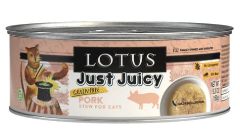 Lotus Cat Just Juicy-Grain-Free Pork Stew