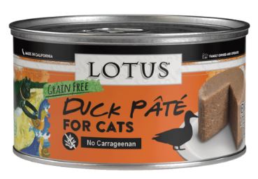 Lotus Cat Paté-Grain-Free Duck Recipe