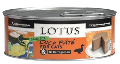 Lotus Cat Paté-Grain-Free Duck Recipe