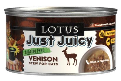 Lotus Cat Just Juicy-Grain-Free Venison Stew