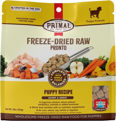 Primal Freeze-Dried Pronto for Puppies - Chicken & Salmon