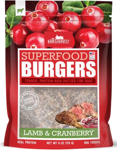 Bark & Harvest Superfood Burgers-Lamb & Cranberry Recipe