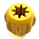 Gear Chew Toy, Large, Yellow