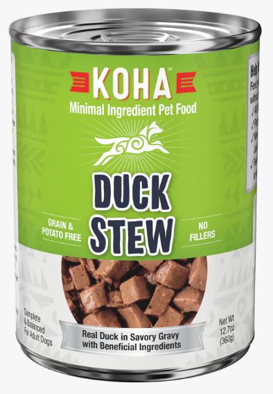 Koha Dog Grain-Free Duck Stew