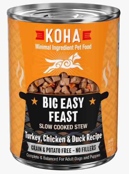 Koha Dog Slow Cooked Stews, 12.7 oz, Big Easy Feast
