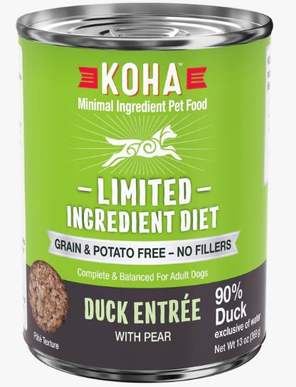 Koha Dog Limited Ingredient Duck Diet