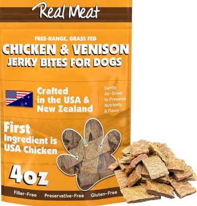 Real Meat Dog Treat Chicken & Venison