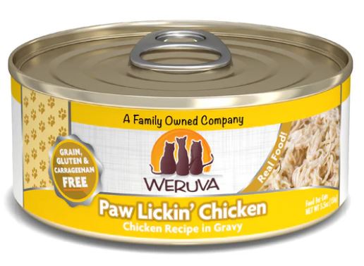 Weruva Cat Classic Paw Lickin' Chicken-Chicken Recipe in Gravy