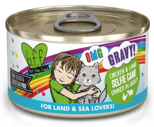 Weruva Cat BFF OMG Gravy!-Selfie Cam!: Chicken & Lamb Dinner in Gravy