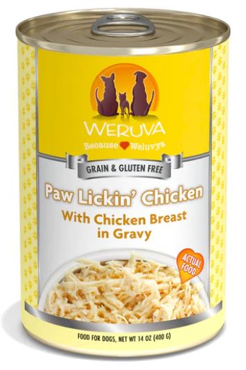 Weruva Grain Free Paw Lickin' Chicken Dog Food