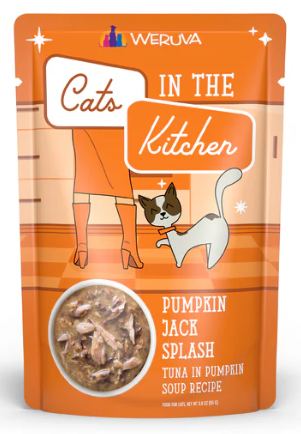 Weruva Cats in the Kitchen Pouch, 3 oz, Pumpkin Jack Splash