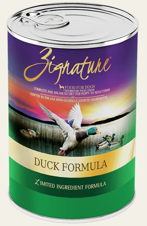 Zignature Grain Free Duck Formula Dog Food