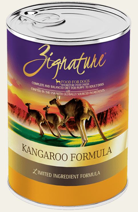 Zignature Grain Free Kangaroo Formula Dog Food