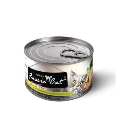 Fussie Cat Wet Food Premium Tuna & Mussel in Aspic