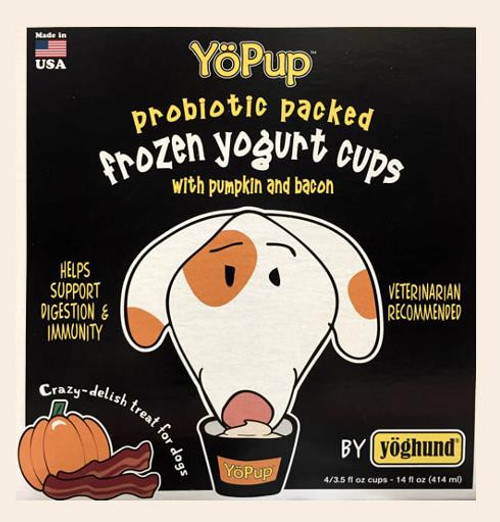 Yoghund Frozen Yogurt, Pumpkin & Bacon