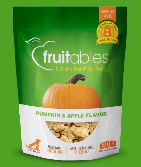 Fruitables Pumpkin and Apple Baked Dog Treats