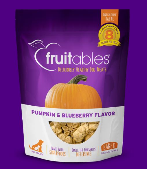 Fruitables Pumpkin & Blueberry Baked Dog Treats