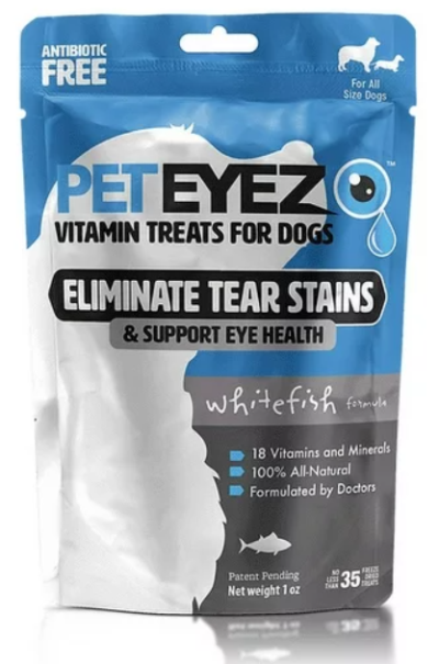 Pet Eyez Whitefish Vitamin Treats, 1 oz