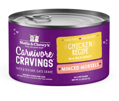 Stella & Chewy's Wet Cat Food Minced Morsels