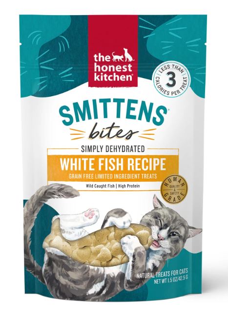The Honest Kitchen Smittens Whitefish Treats for Cats