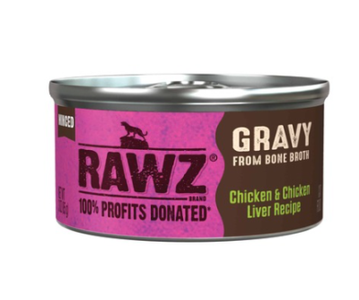 Rawz Cat Can Gravy 3oz-Chicken & Liver