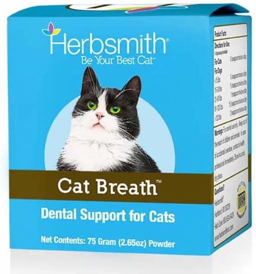 Herbsmith Cat Breat, 2.65oz-Dental Support for Cats