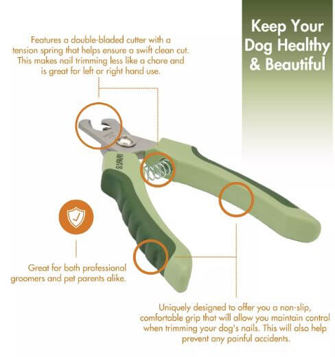 Safari Nail Trimmer safety clasp design explanation