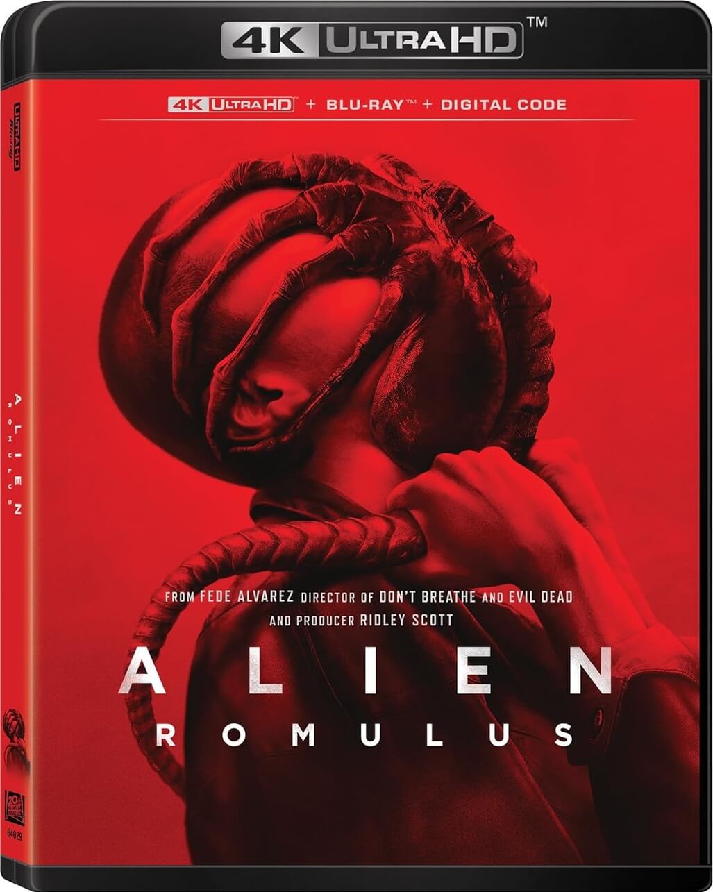 Front Cover (without Slipcover) - ALIEN: ROMULUS (2024)/SPAENY/JONSSON/RENAUX@R@4K ULTRA HD + BLU-RAY