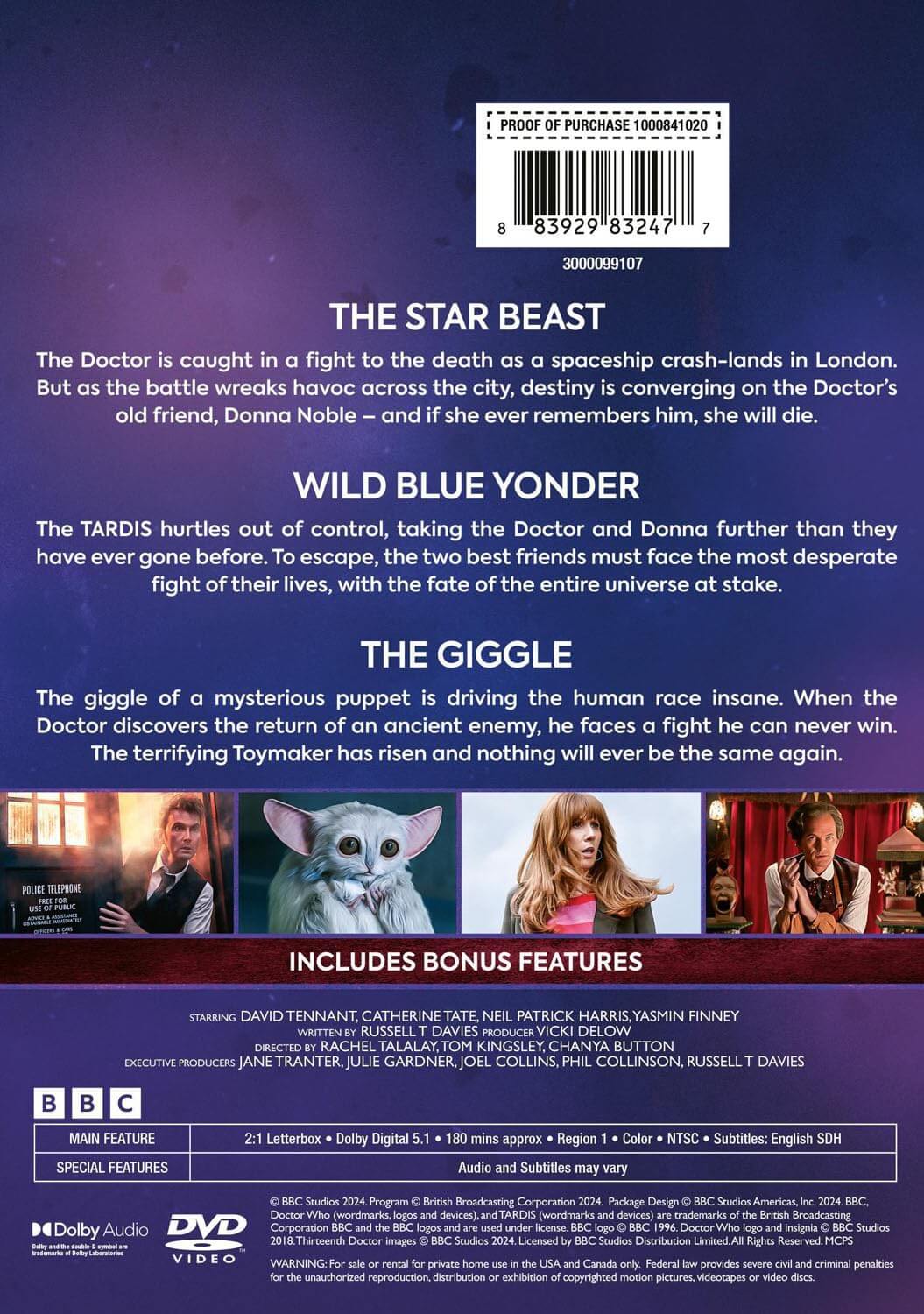 Back Cover - DOCTOR WHO (2005)/60TH ANNIVERSARY SPECIALS@TV-PG@DVD