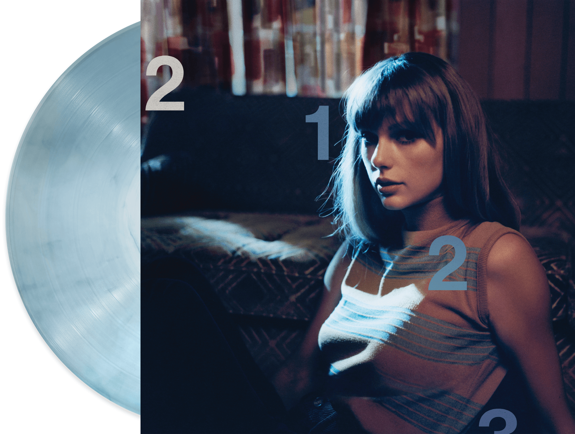 Taylor Swift - Midnights: Moonstone Blue Edition CD - Recordstore