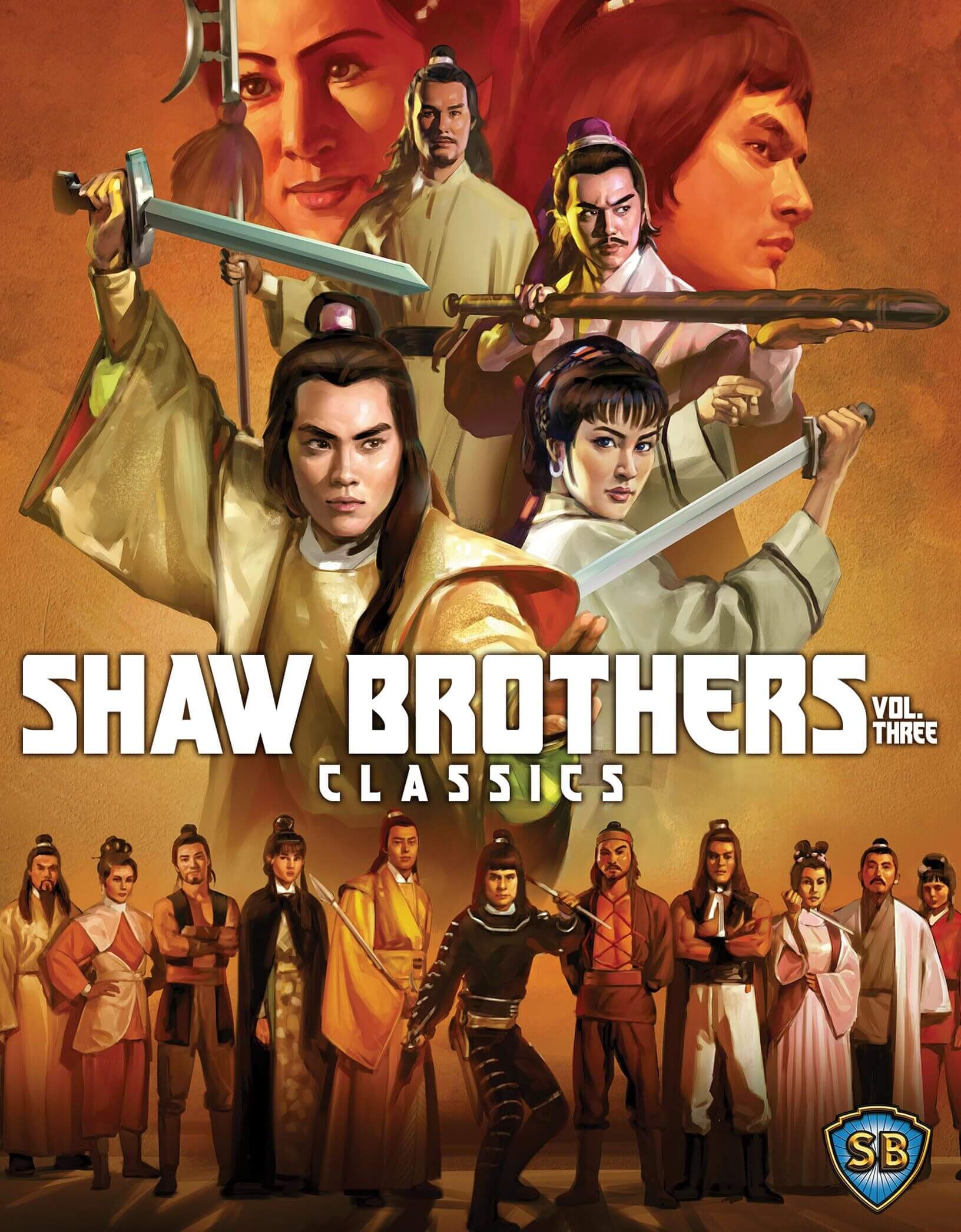 Front Cover - SHAW BROTHERS CLASSICS/VOL.3 (SHOUT!)@NOT RATED@BLU-RAY