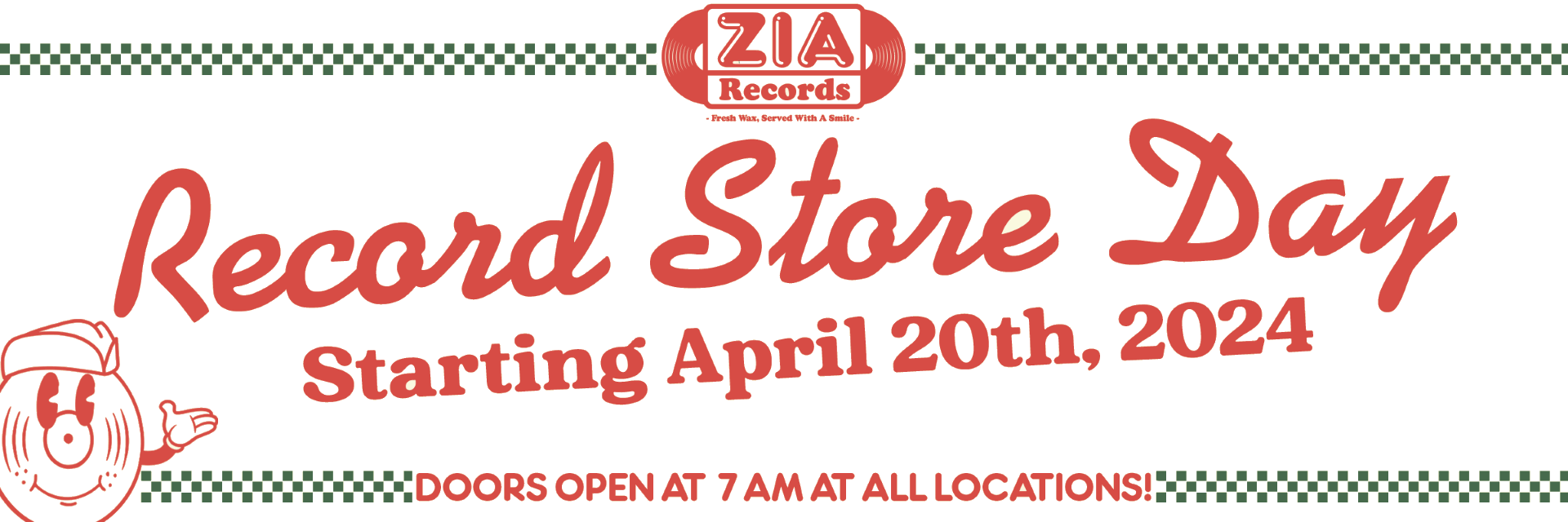 Record Store Day 2024 Merch Zia Records